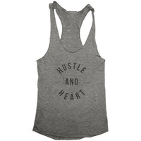 HUSTLE & HEART Women's Racerback