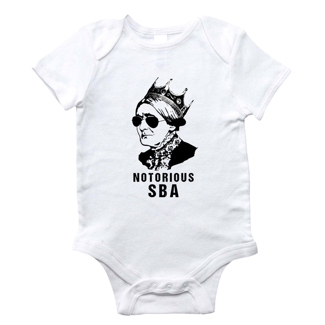 NOTORIOUS SBA Onesie (White)