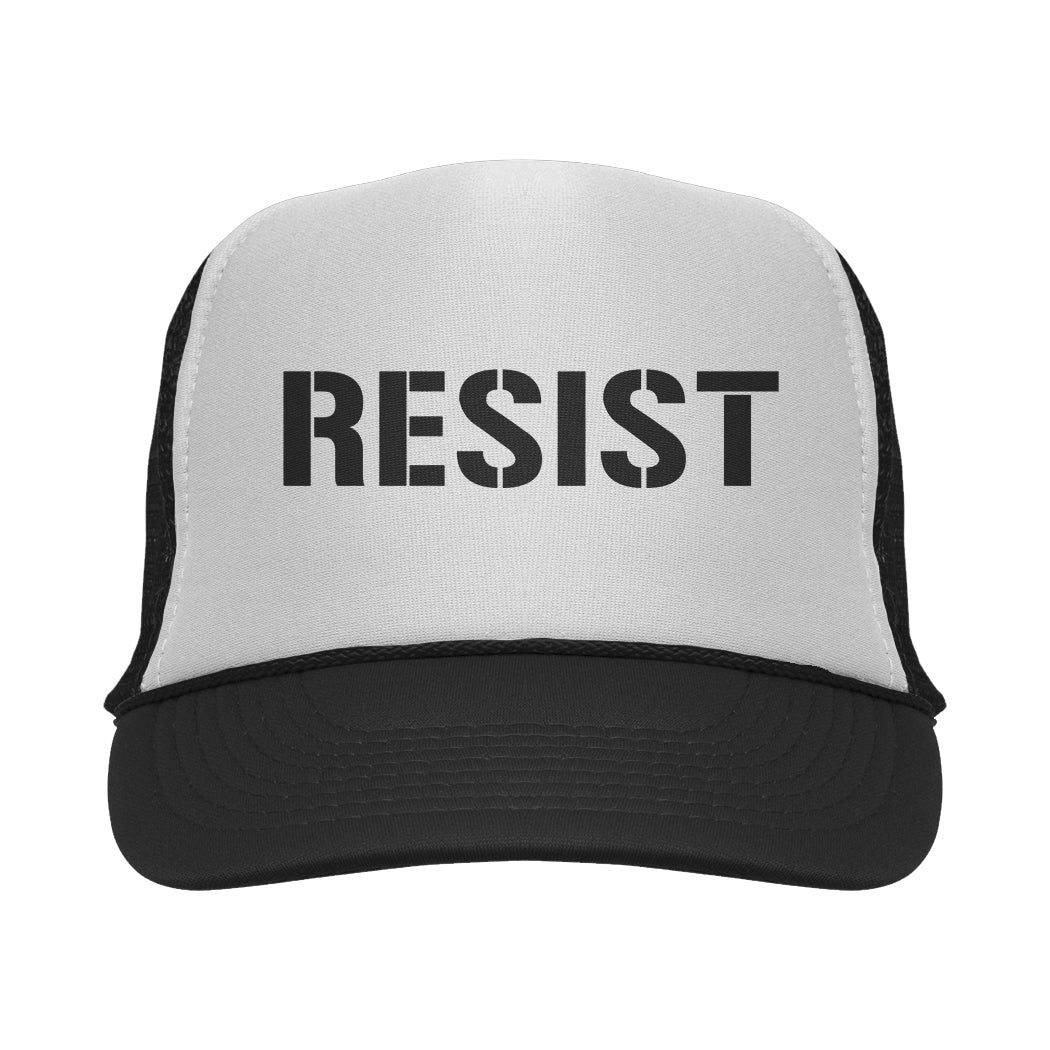 Grey on Grey resist trucker selling hat