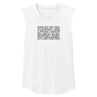 UNSUNG SUFFRAGISTS Unisex Muscle Tee