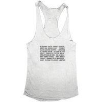 UNSUNG SUFFRAGISTS Women's Racerback