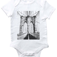 BROOKLYN Onesie (White)