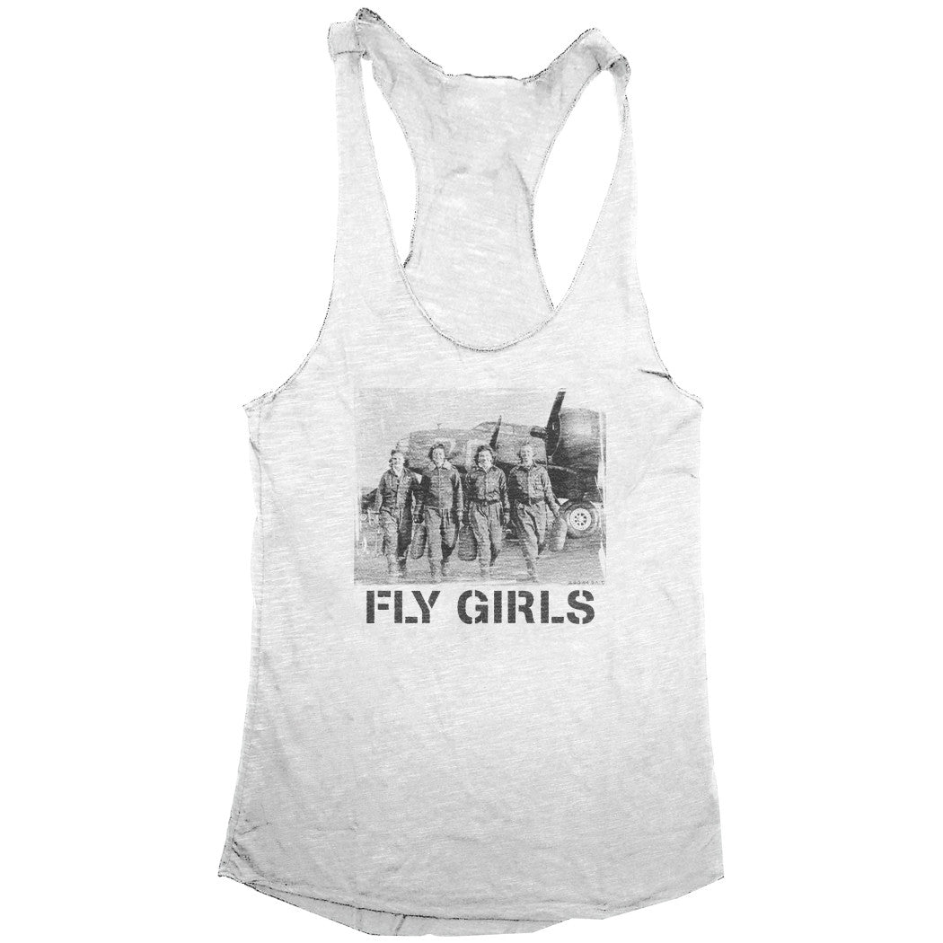 Fly Girls Womens Racerback Herstory Apparel 1662