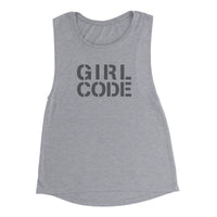 GIRL CODE Women's Flowy Muscle