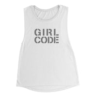GIRL CODE Women's Flowy Muscle