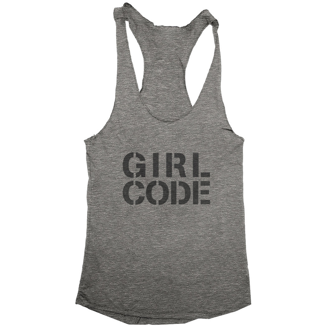 GIRL CODE Racerback