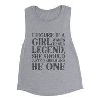 LEGEND Women's Flowy Muscle