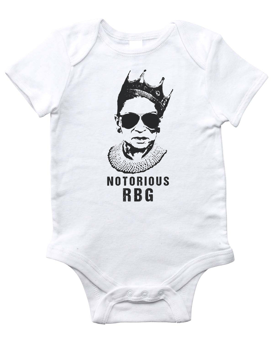 NOTORIOUS RBG Onesie (White)