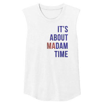 ABOUT MADAM TIME Unisex Muscle Tee