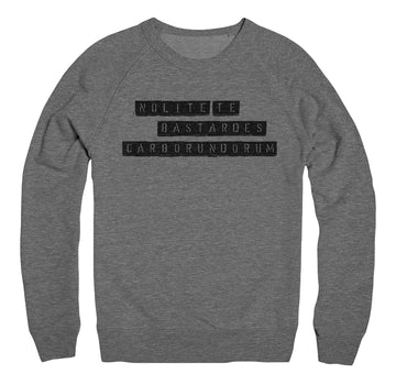 NOLITE TE BASTARDES Crew Neck Sweatshirt