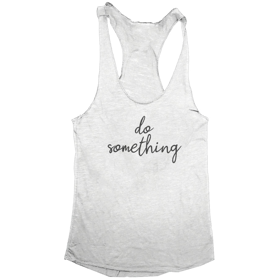 DO SOMETHING Women's Racerback