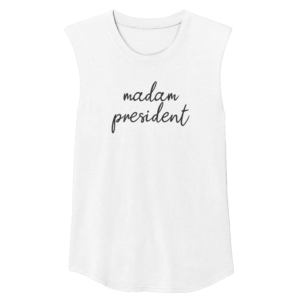 MADAM PRESIDENT Unisex Muscle Tee