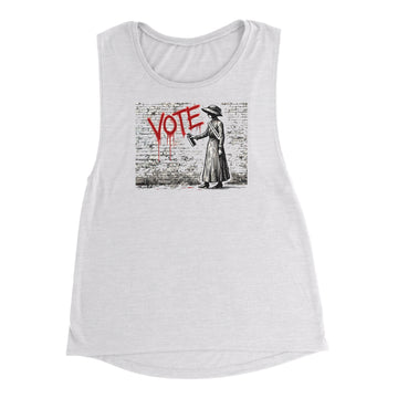 VOTES FOR WOMEN Women's Flowy Muscle