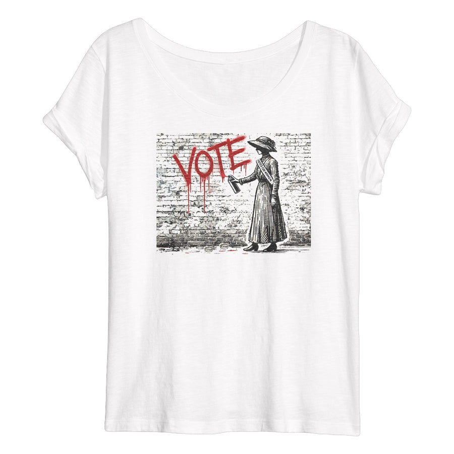 VOTES FOR WOMEN Flowy Women's T-Shirt