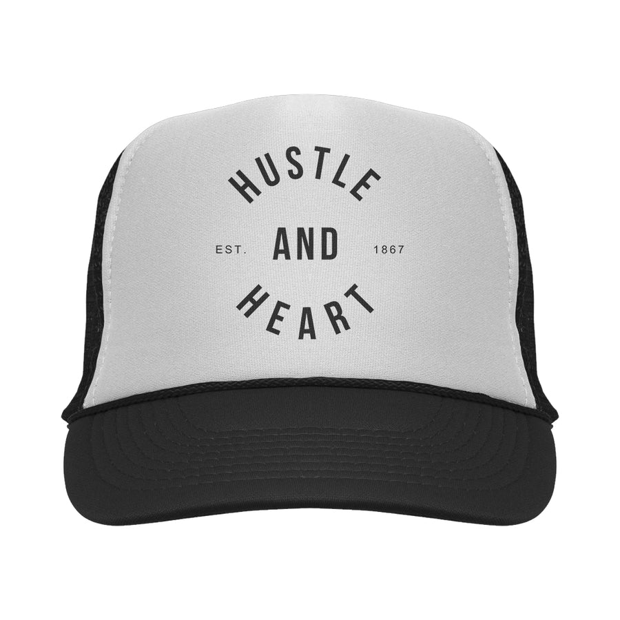 HUSTLE & HEART Trucker Hat