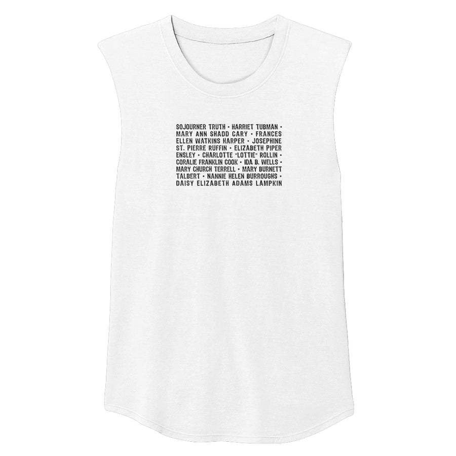 UNSUNG SUFFRAGISTS Unisex Muscle Tee