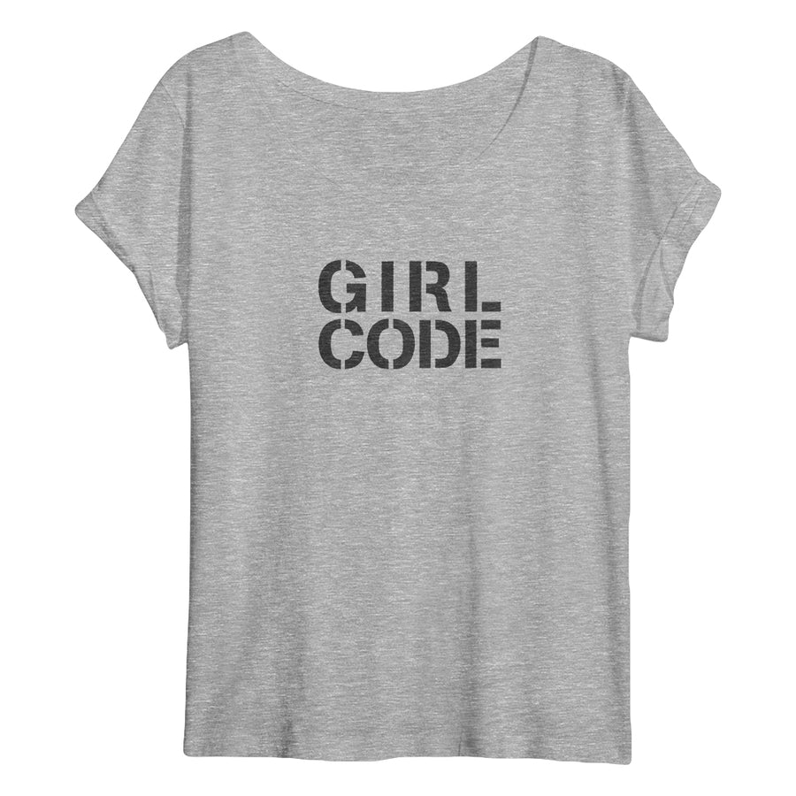 GIRL CODE Flowy Women's T-Shirt