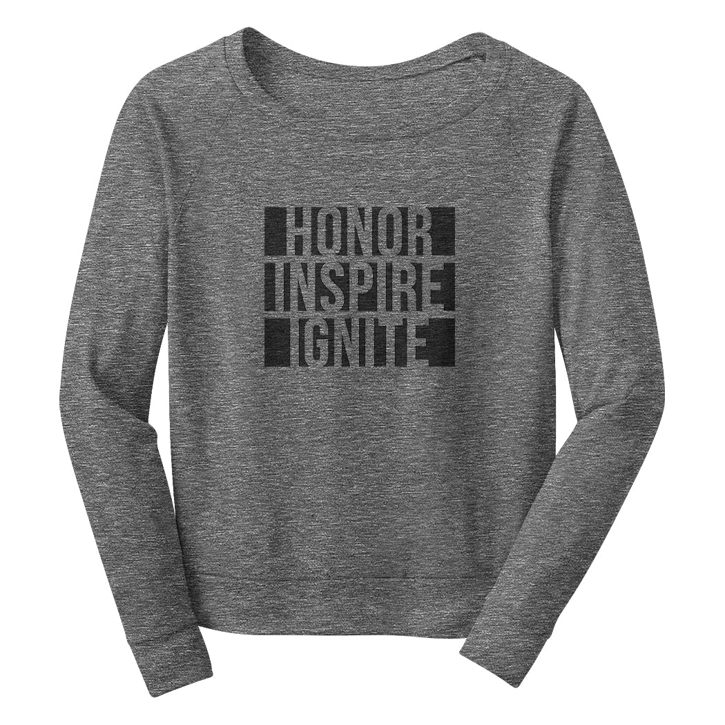 HONOR INSPIRE IGNITE Wide Neck Sweatshirt