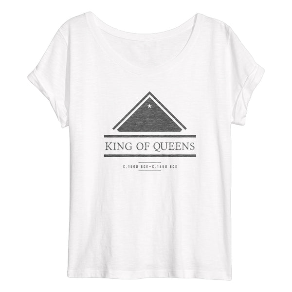 KING OF QUEENS Flowy Women's T-Shirt