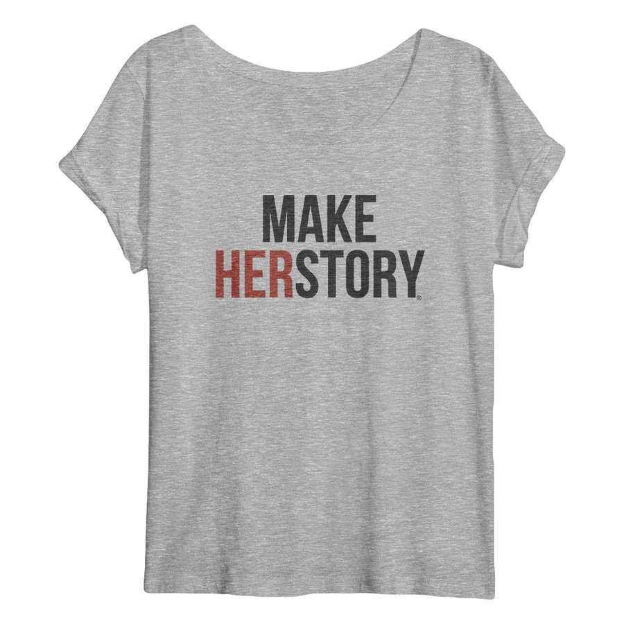 MAKE HERSTORY® Flowy Women's T-Shirt