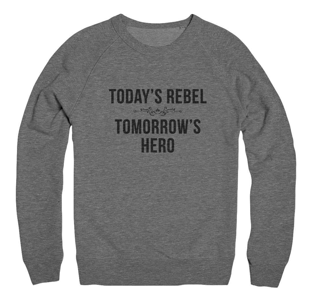 REBEL/HERO Crew Neck Sweatshirt
