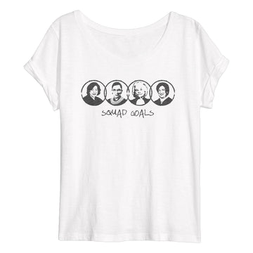 SQUAD GOALS Flowy Women's T-Shirt